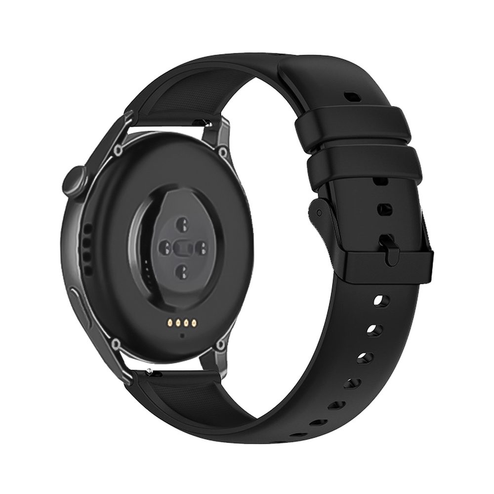 Strap One Silikonski Pas Za Huawei Watch GT 3 46 Mm, črn