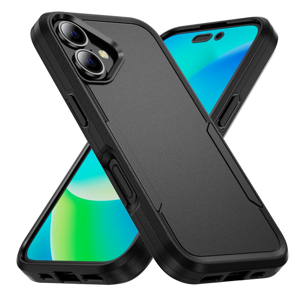 Levně Defender obal, iPhone 16 Plus, černý