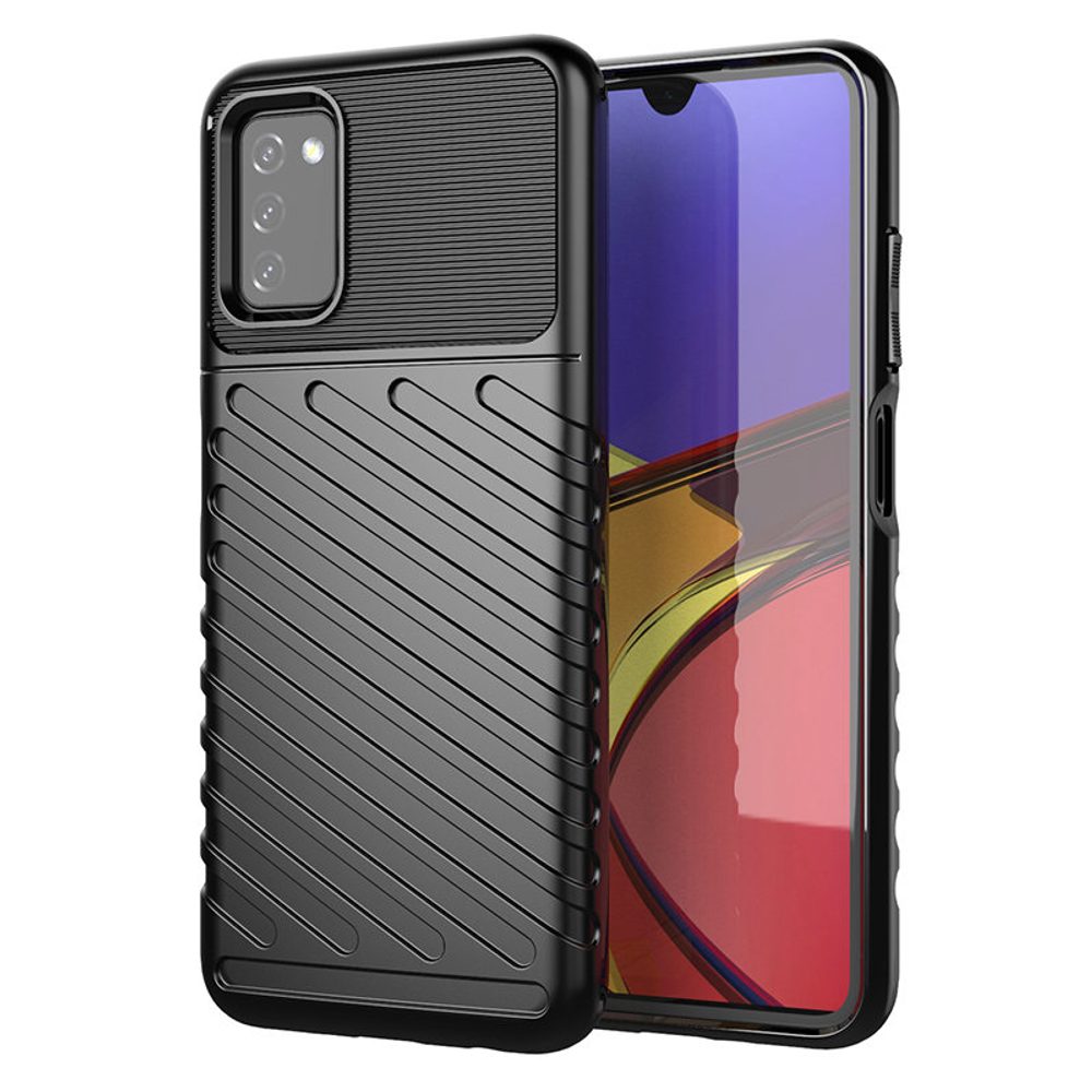 Levně Thunder obal, Samsung Galaxy A03s, černý