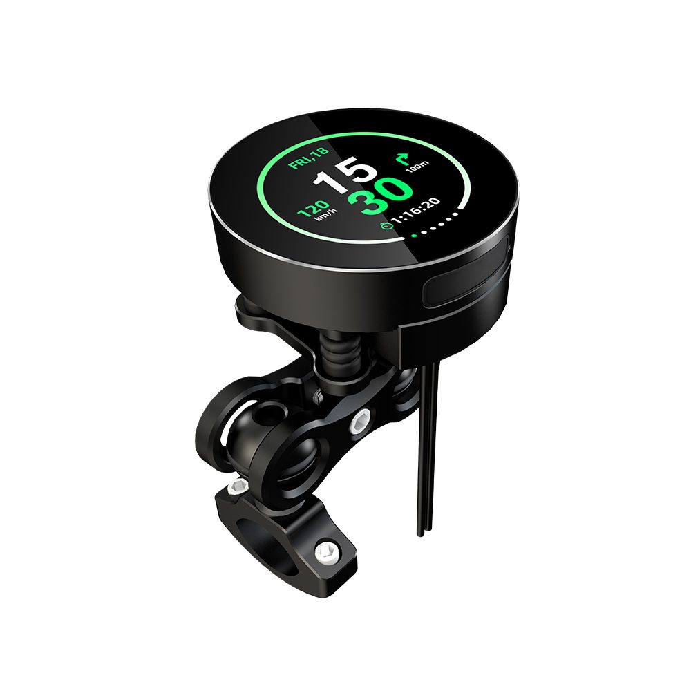 Pametni GPS navigacijski zaslon 2,1" s kompasom i prikazom brzine za motocikle i elektrobicikle