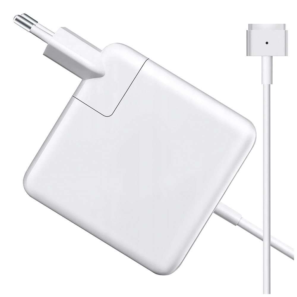 Adapter Apple MacBook Air Pro MagSafe 2 T típus, 85W, fehér