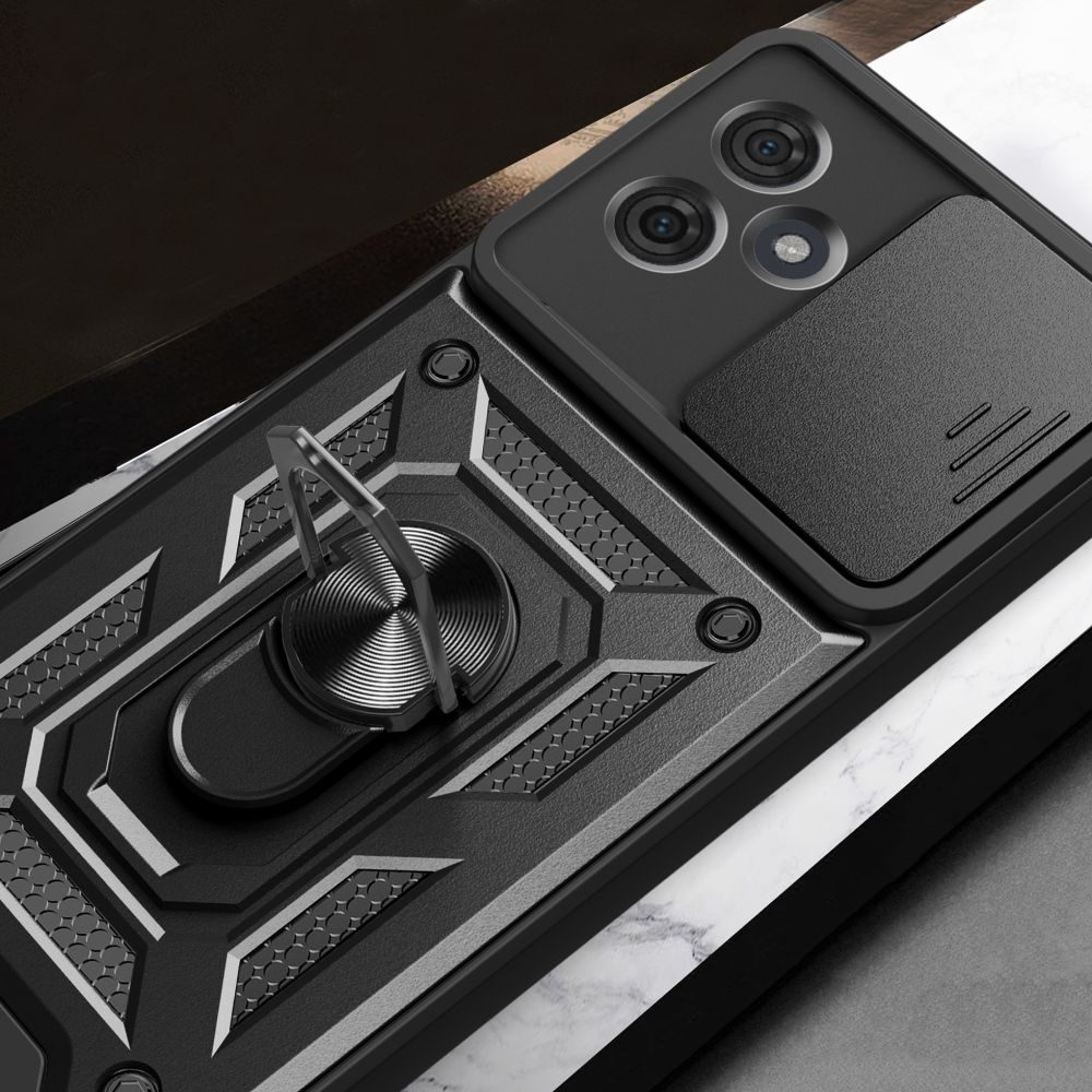 Tech-Protect CamShield Pro Motorola Moto G54 5G, Fekete