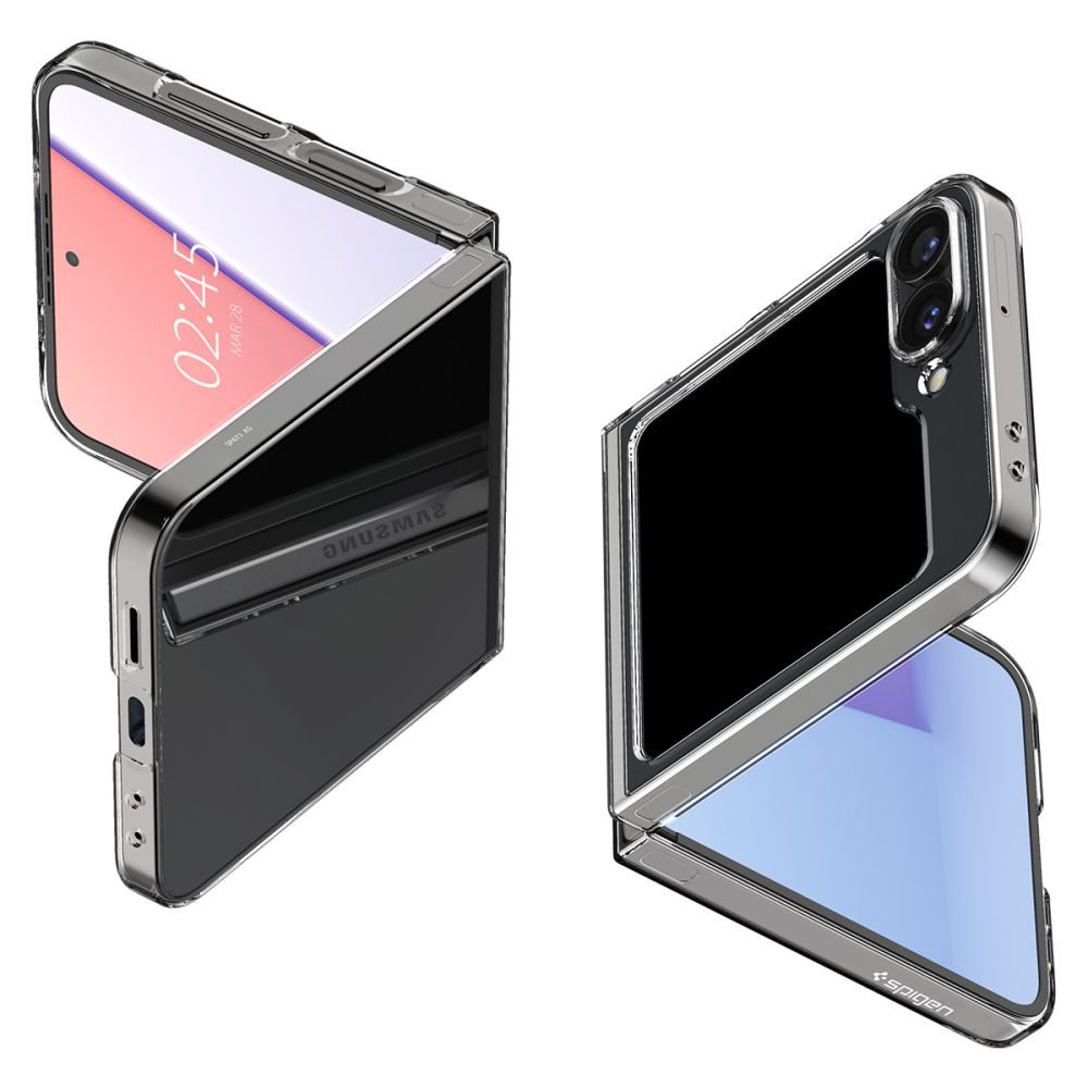 Levně Spigen AirSkin, Samsung Galaxy Z Flip 6 / 7 FE, Crystal Clear