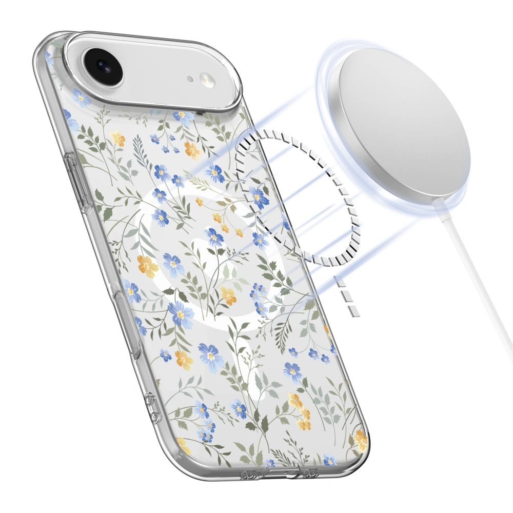 Tech-Protect Flexair MagSafe, iPhone Air, lúčne kvety