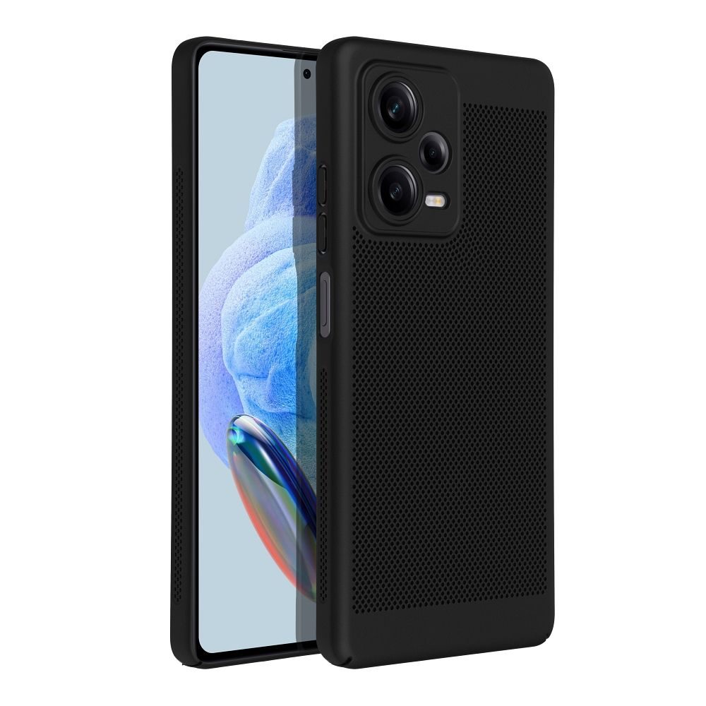 Breezy Case, Xiaomi Redmi Note 12 Pro Plus 5G, Crni