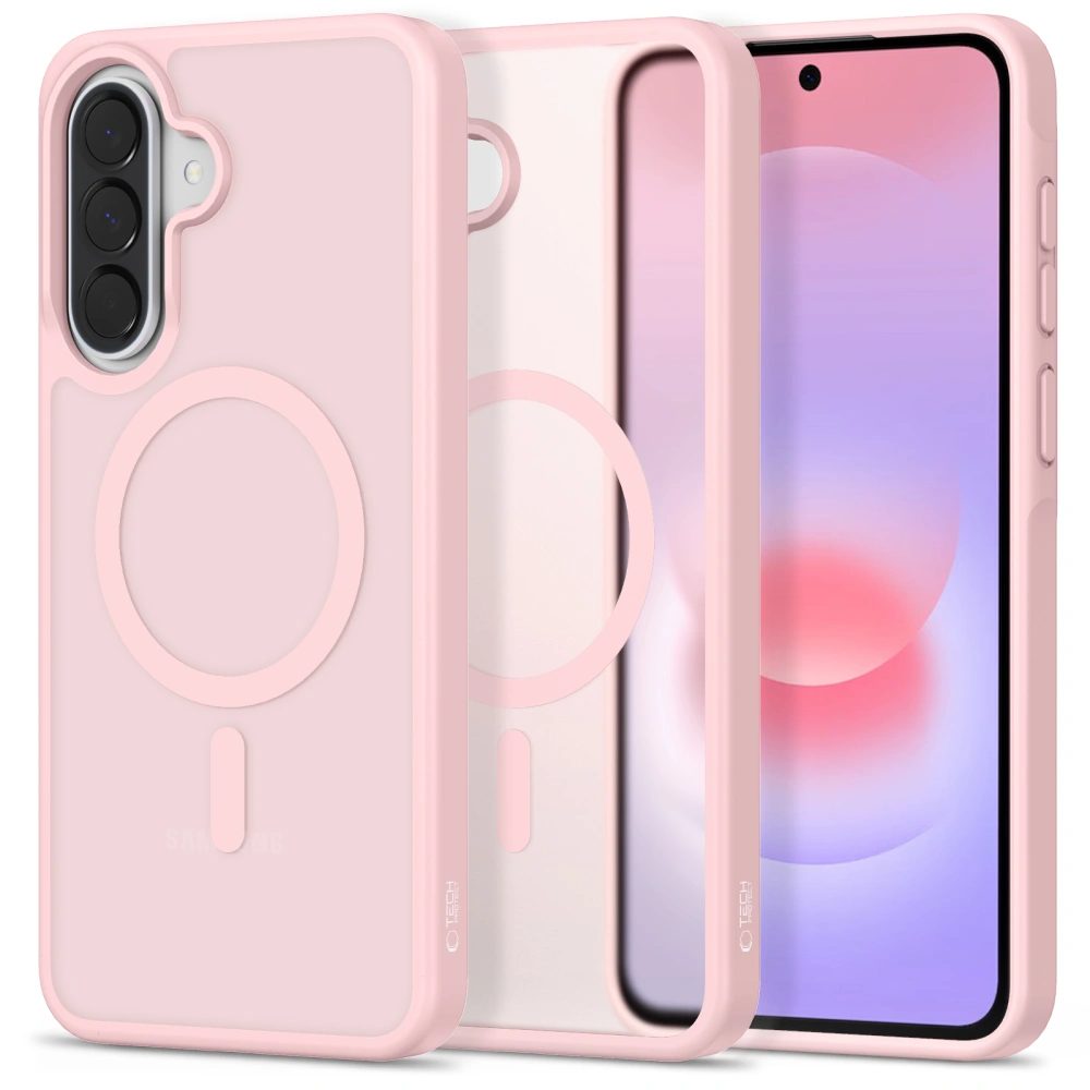 Levně Tech-Protect MagMat MagSafe, Samsung Galaxy A36 / A56 / A37 5G, růžový matný