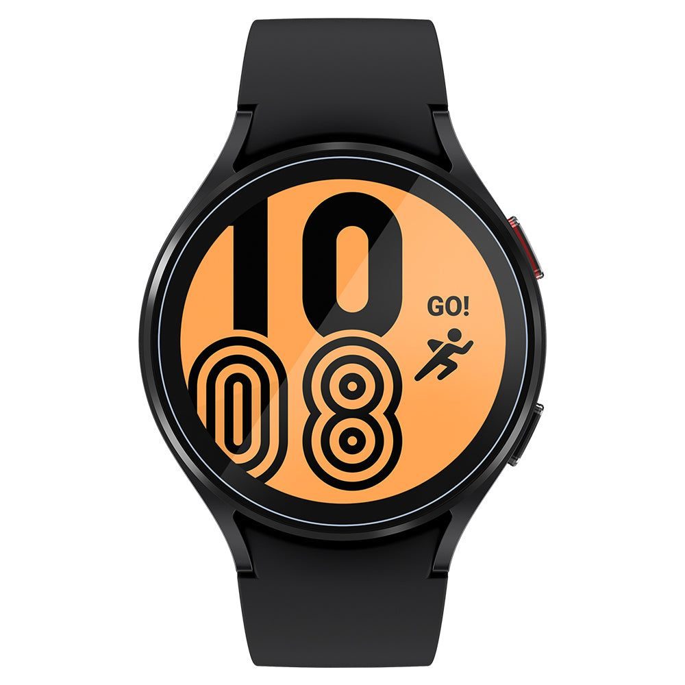 Spigen Glas.TR EZ Fit Folie De Sticlă Securizată 2 Bucăți, Samsung Galaxy Watch 4 / 5 (44 Mm)