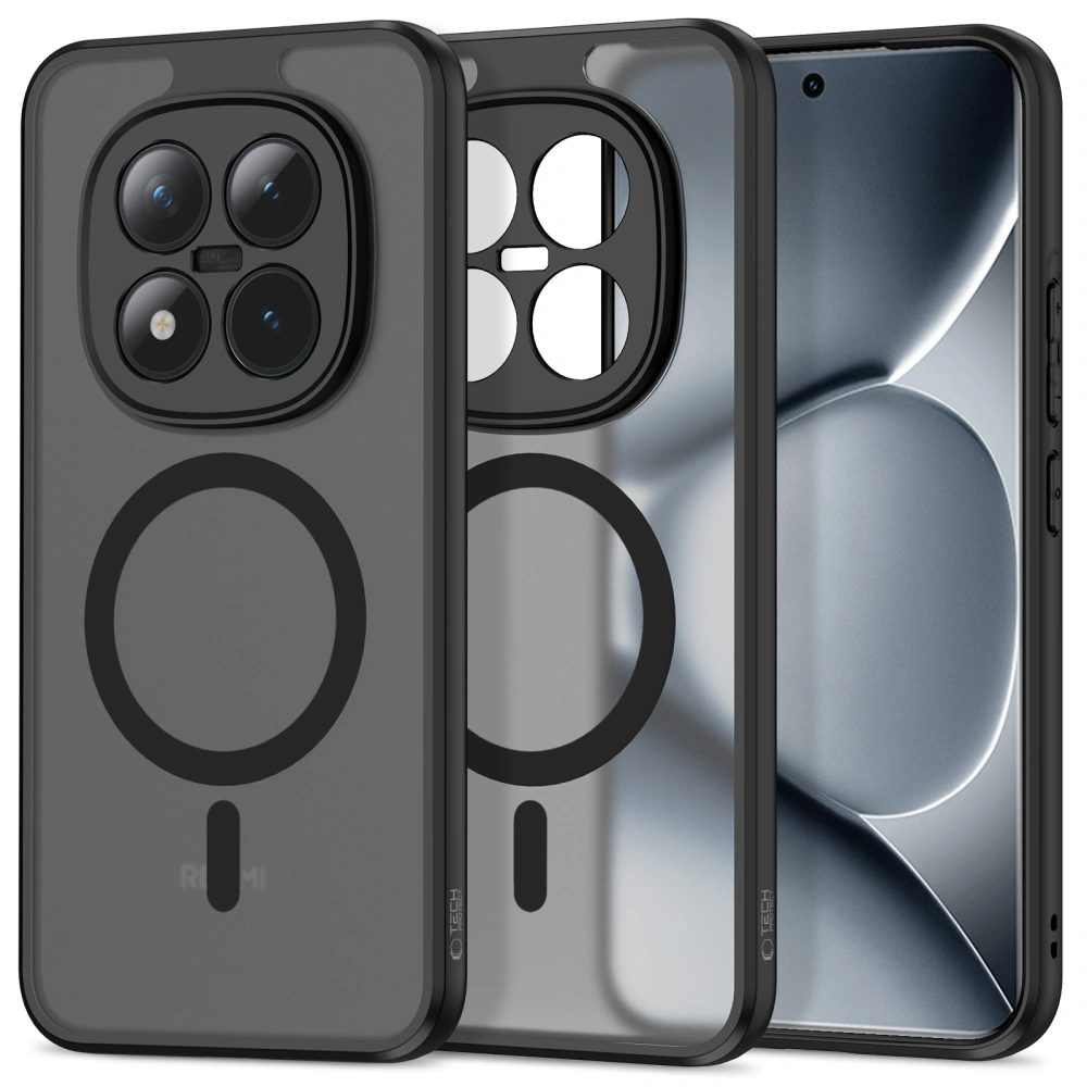 Levně Tech-Protect MagMat MagSafe, Xiaomi Poco M8 Pro / Redmi Note 15 Pro Plus 5G, černý matný