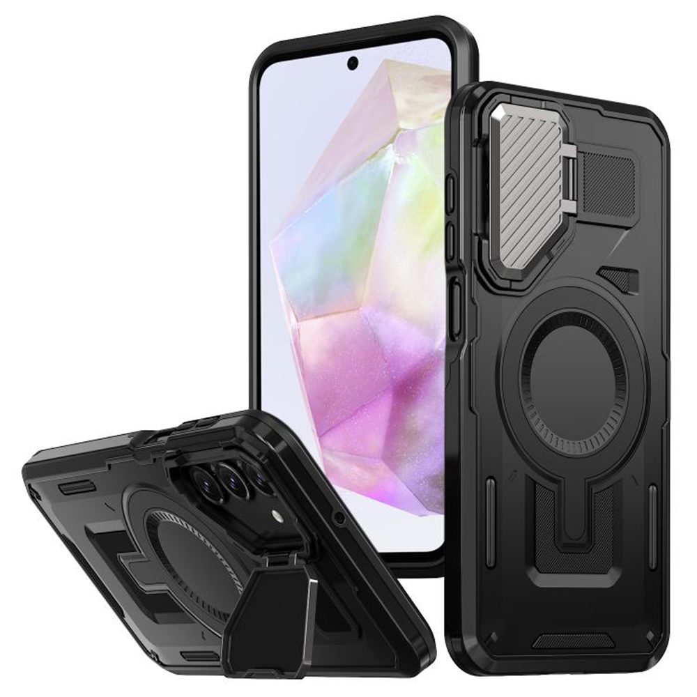 Techsuit CamVault MagSafe, Samsung Galaxy A35 5G, negru