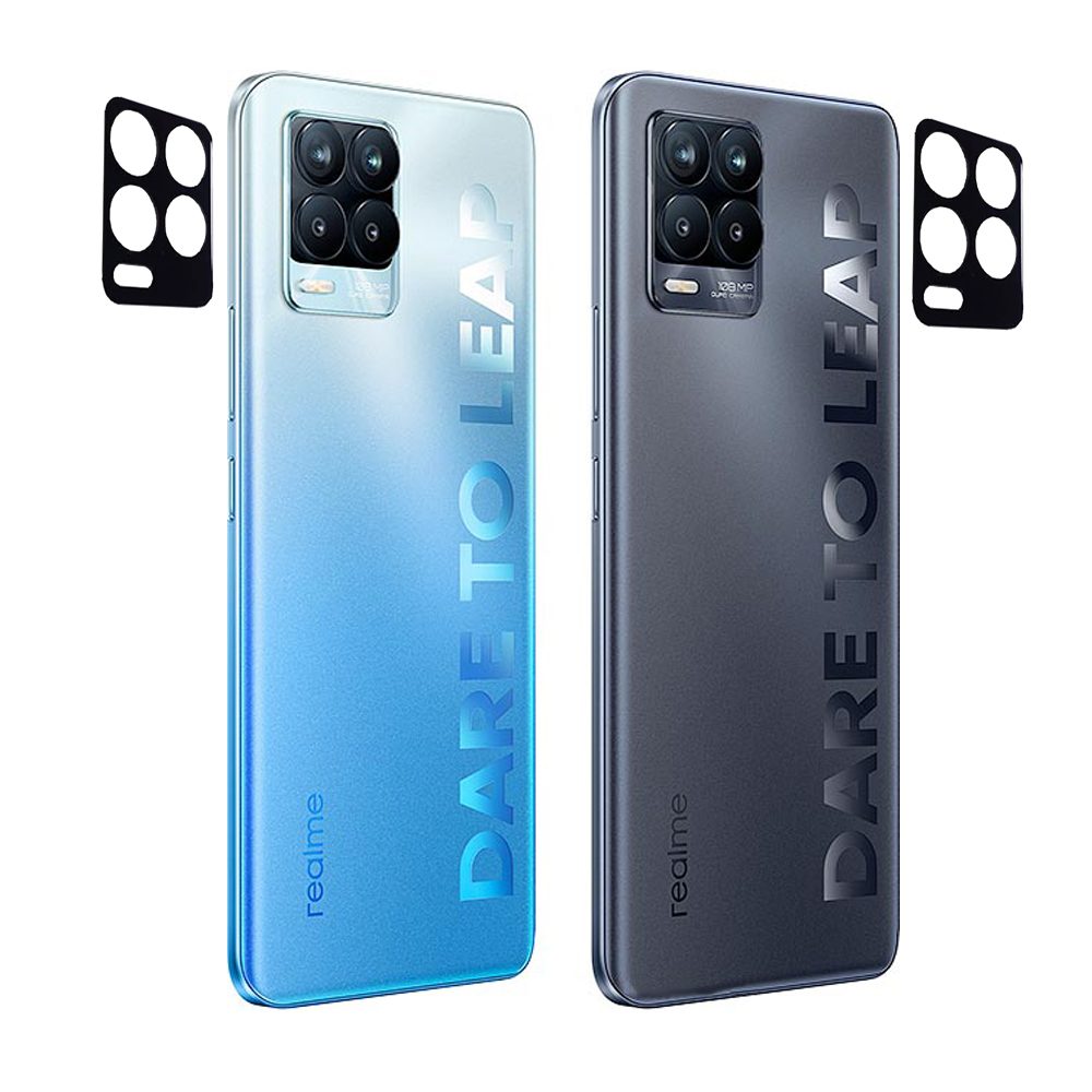 Techsuit Sklíčko Pro čočku Fotoaparátu, Realme 8 Pro, černé