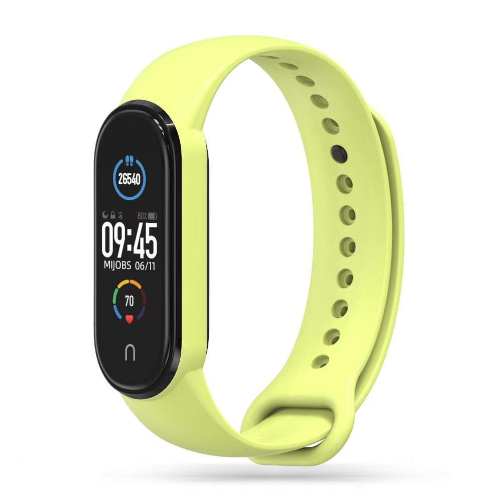 Tech-Protect IconBand Xiaomi Mi Smart Band 5 / 6 / 6 NFC / 7, Világossárga