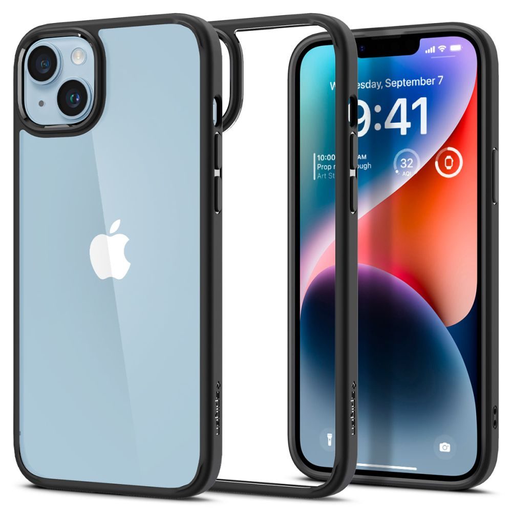 Spigen Ultra Carcasă Hibrid Pentru Mobil, IPhone 14 Plus, Neagră