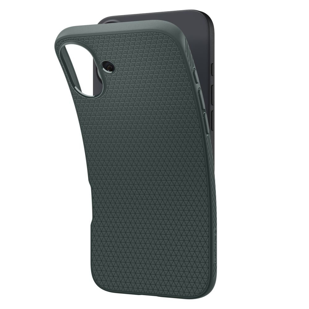 Spigen Liquid Air, iPhone 16, zelený