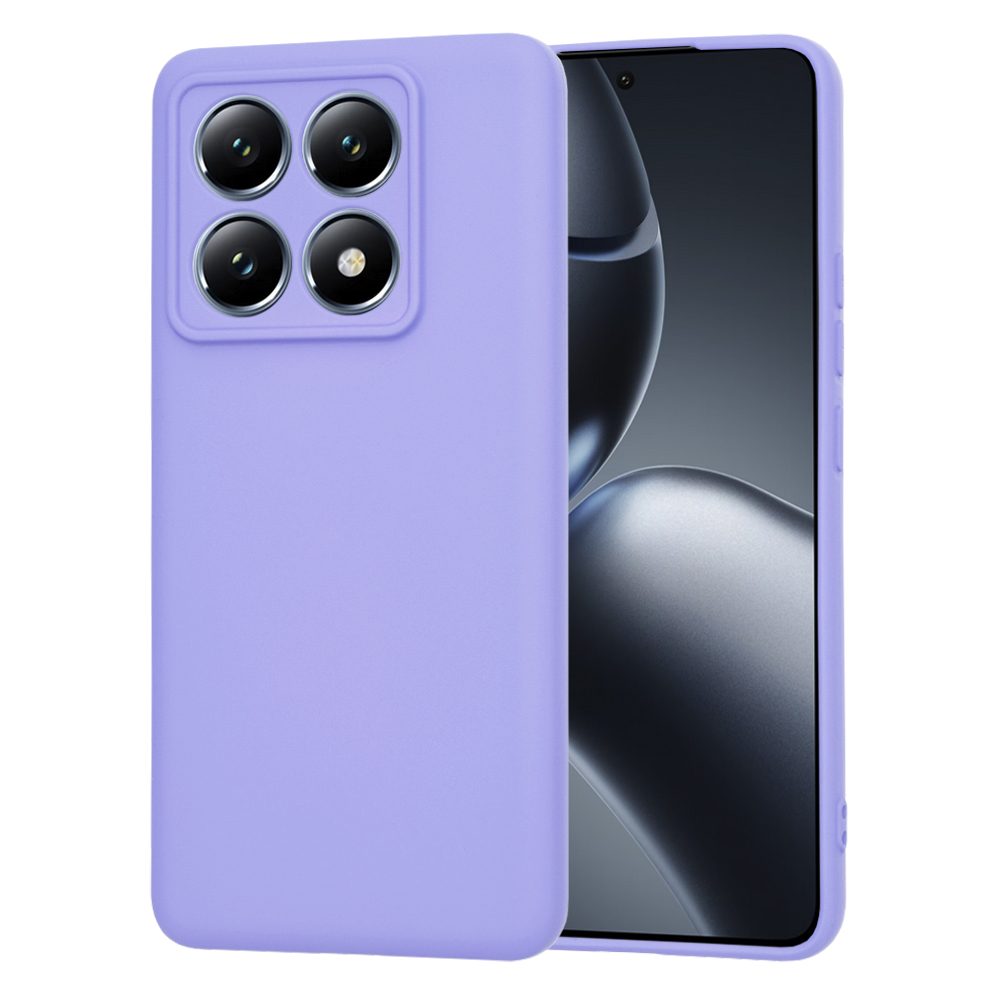 Techsuit SoftFlex tok, Xiaomi 14T Pro, világos lila