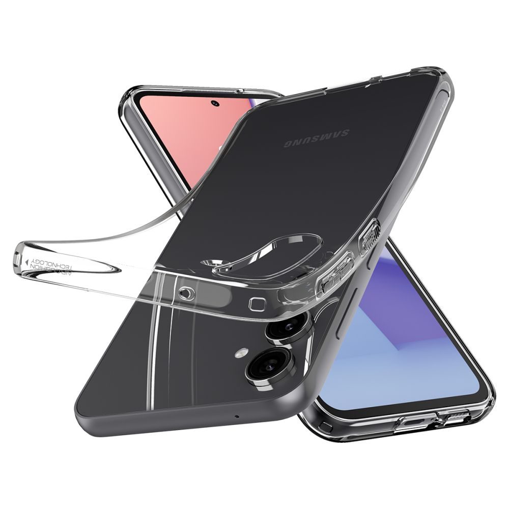 Spigen Liquid Crystal Carcasă Pentru Mobil, Samsung Galaxy S23 FE, Crystal Clear