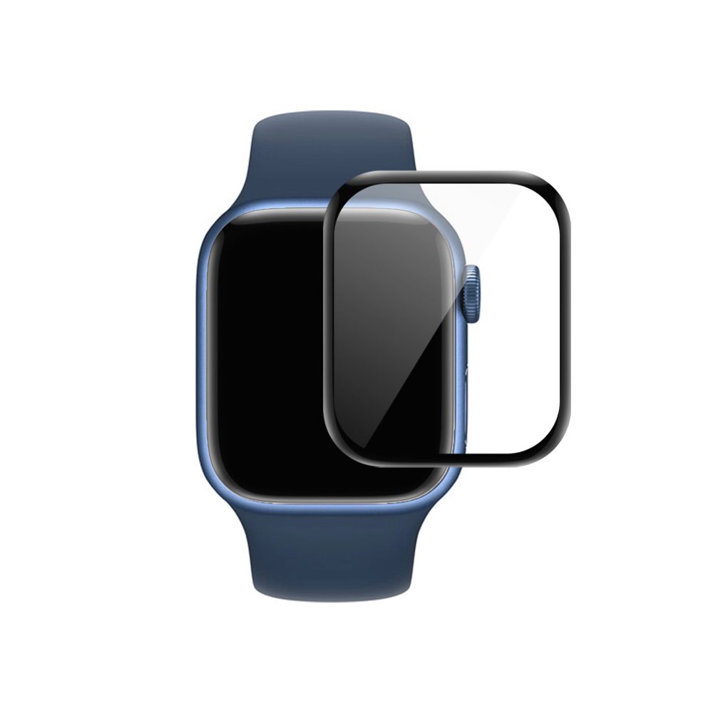 JP Watch Glass hybridné sklo, Apple Watch 7 / 8 / 9 (41 mm), čierne