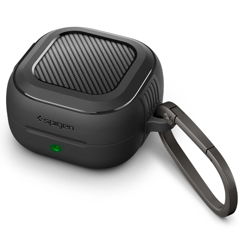 Levně Spigen Rugged Armor pouzdro, Samsung Galaxy Buds 4 / 4 Pro, černé