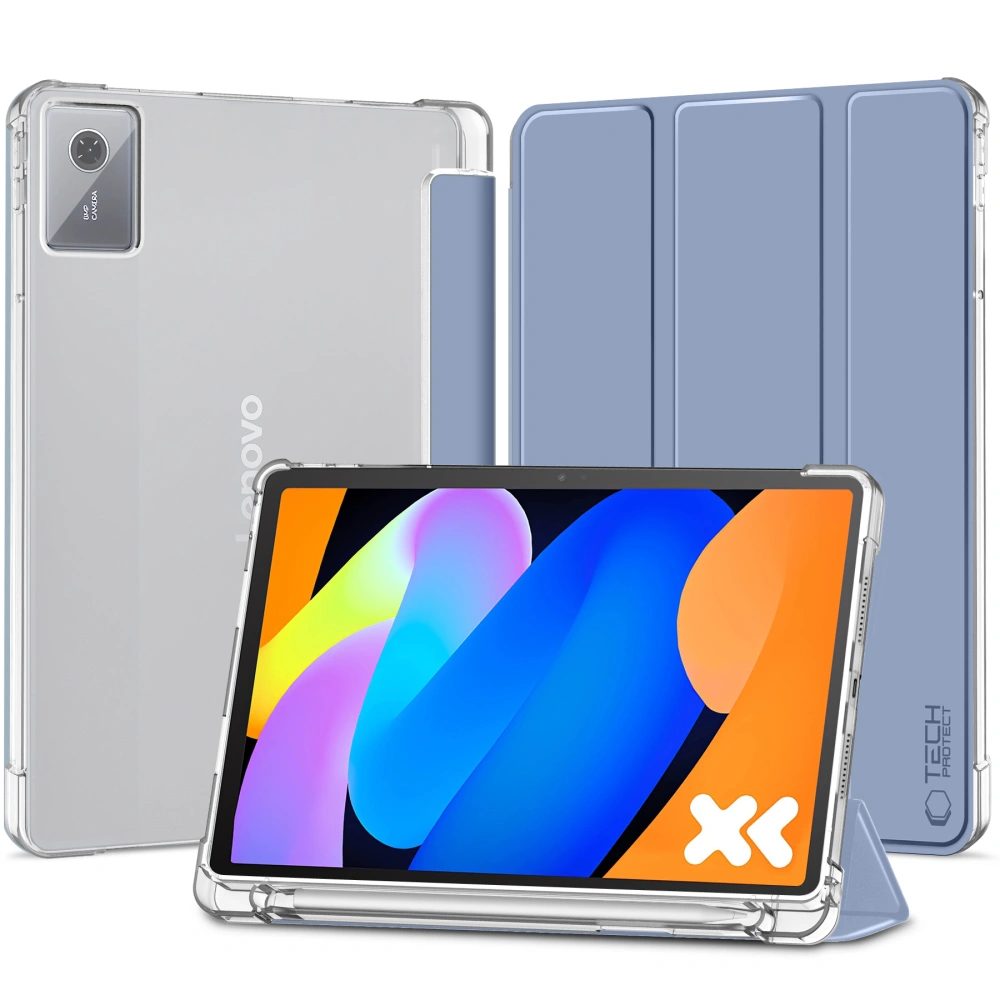 Levně Pouzdro Tech-Protect SC Pen Hybrid Lenovo Idea Tab 11.0 TB-336, světle modré