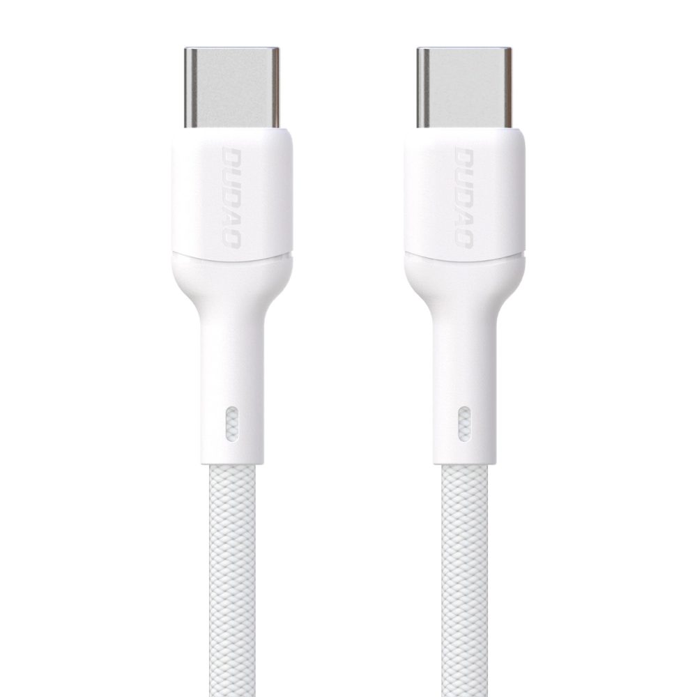 Levně Dudao L9C kabel USB-C – USB-C, 65W, 1 m, bílý