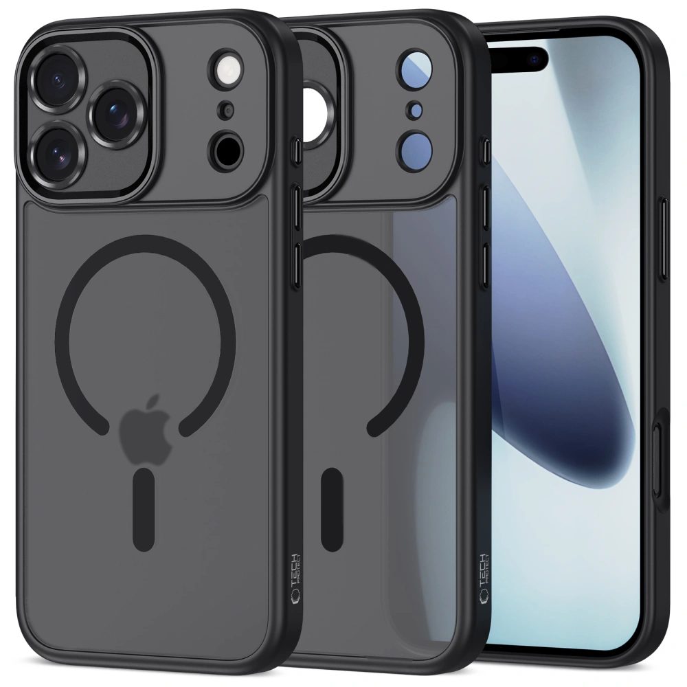 Levně Tech-Protect MagCam MagSafe, iPhone 17 Pro Max, černý matný