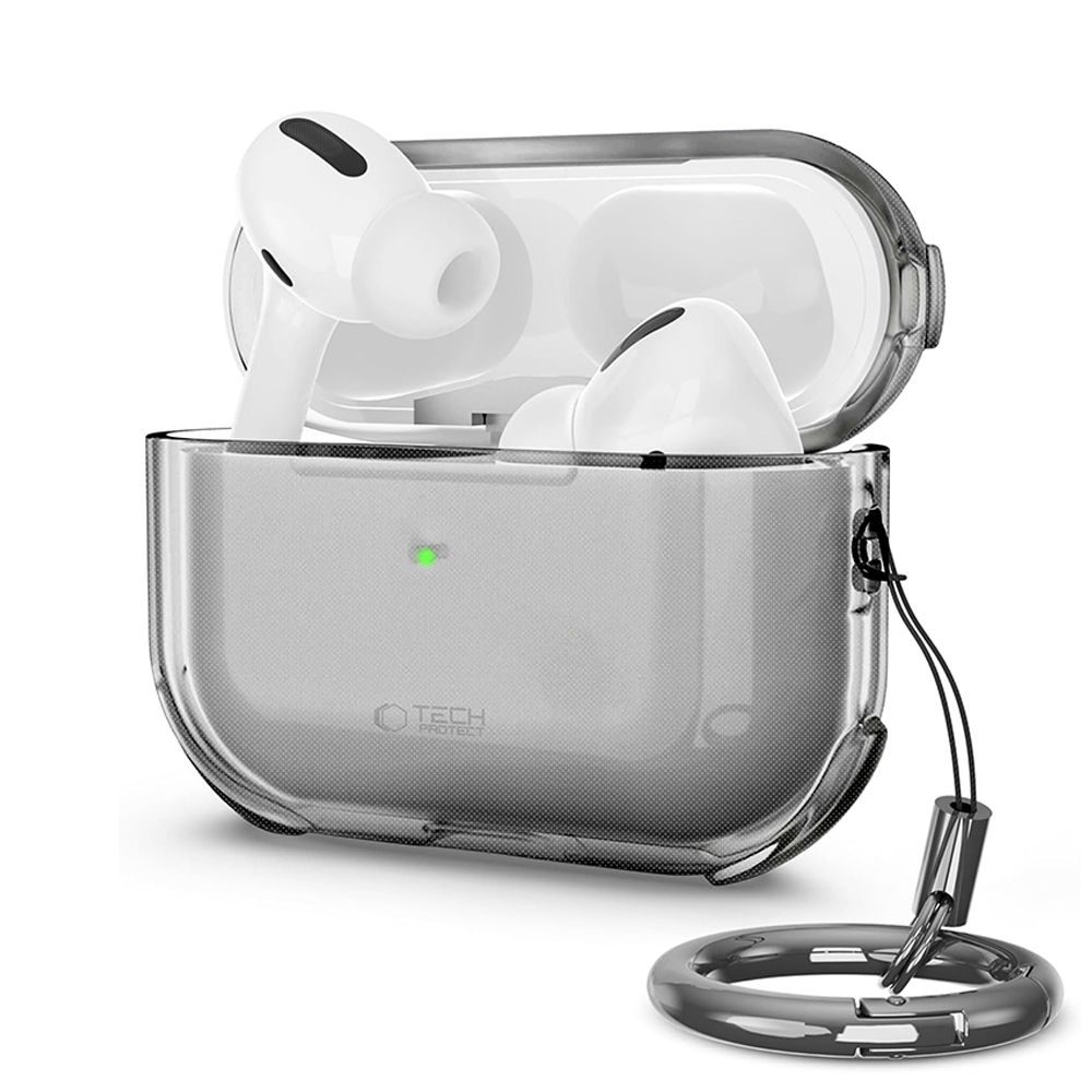 Levně Tech-Protect Bounce pouzdro, Apple AirPods Pro 3, šedé