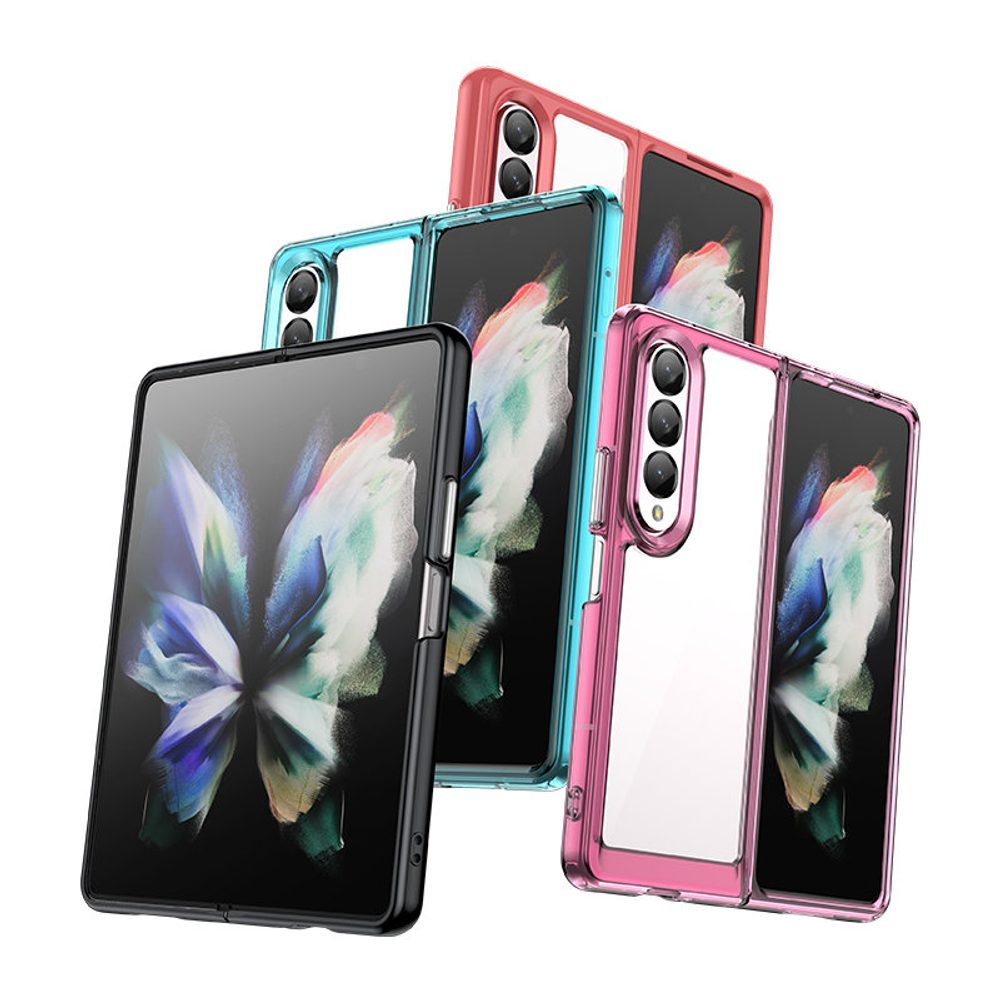 Husă Outer Space Case, Samsung Galaxy Z Fold 3, Albastră