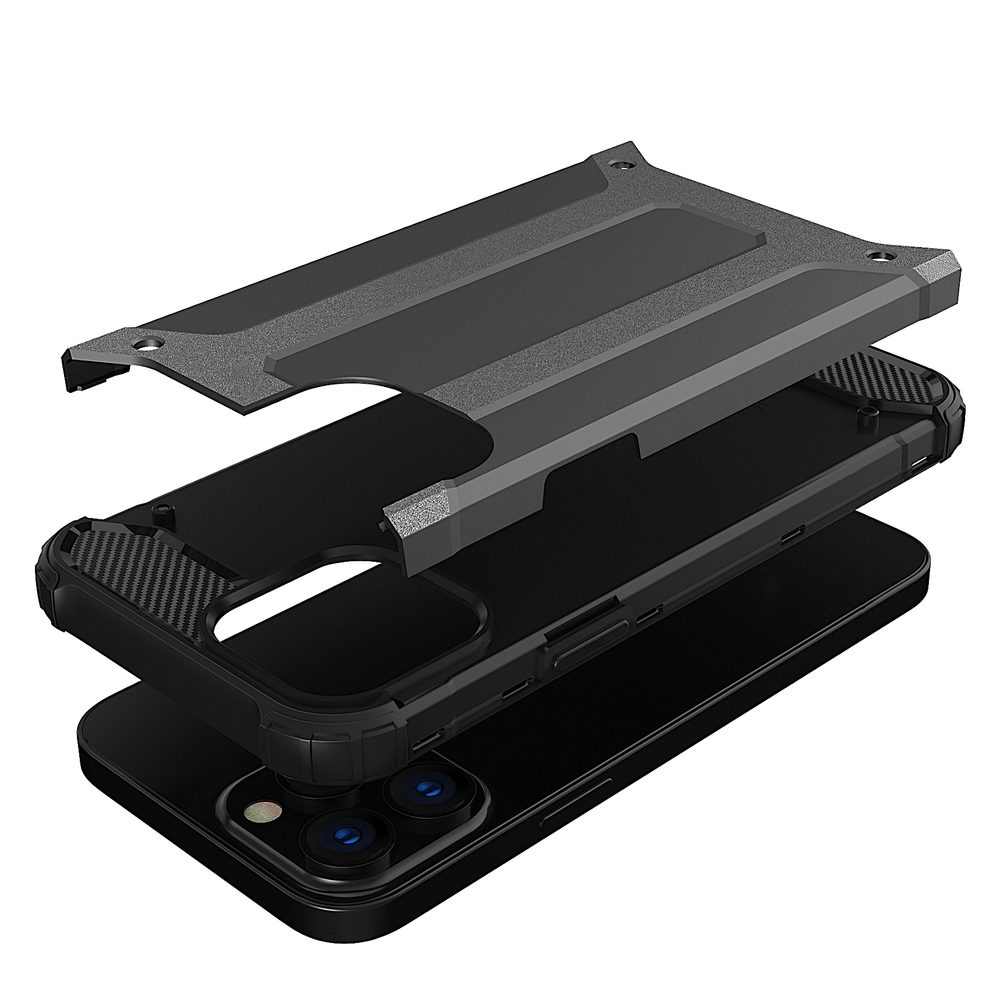 Hybrid Armor IPhone 13 Pro, čierné