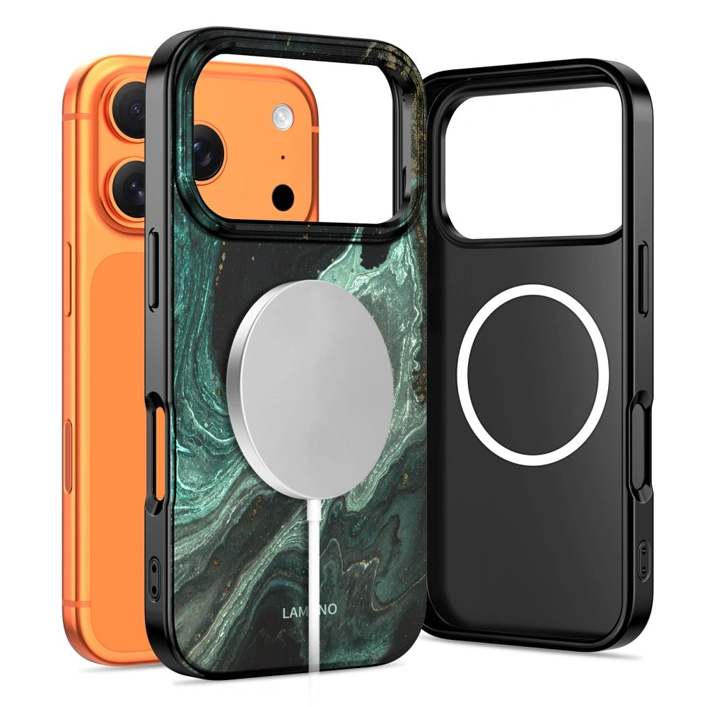 Levně Tech-Protect Lamano MagSafe obal, iPhone 17 Pro, verde aura