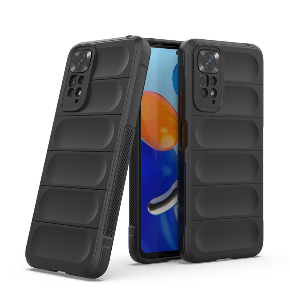 Levně Wency Magic Shield obal, Xiaomi Redmi Note 11, černý