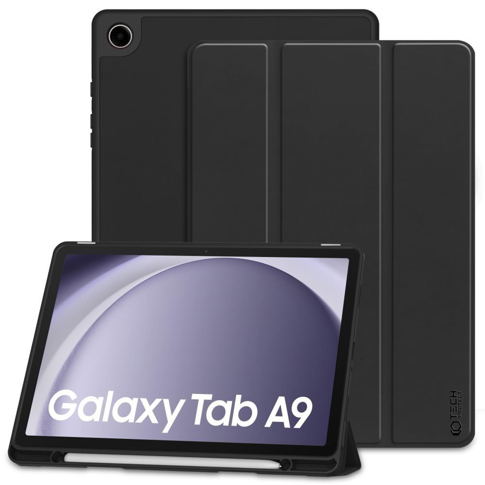 Etui Tech-Protect SC Pen Za Galaxy Tab A9 8.7 X110 / X115, črn