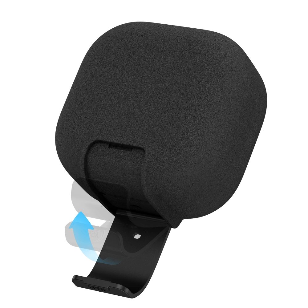 Tech-Protect Slim Hook puzdro, Samsung Galaxy Buds 4 / 4 Pro, čierne