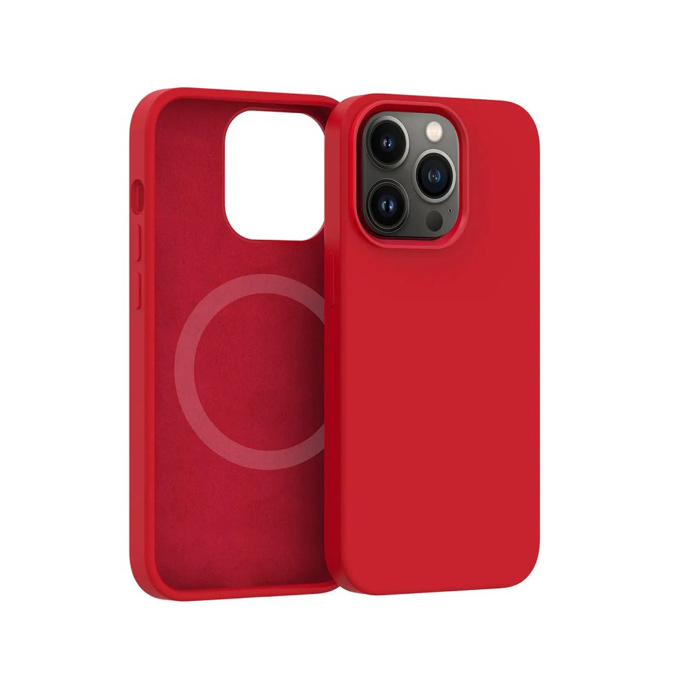 ER Case Carneval Snap maska s MagSafe, iPhone 13 / 14 / 15 / 16e / 17e, crvena