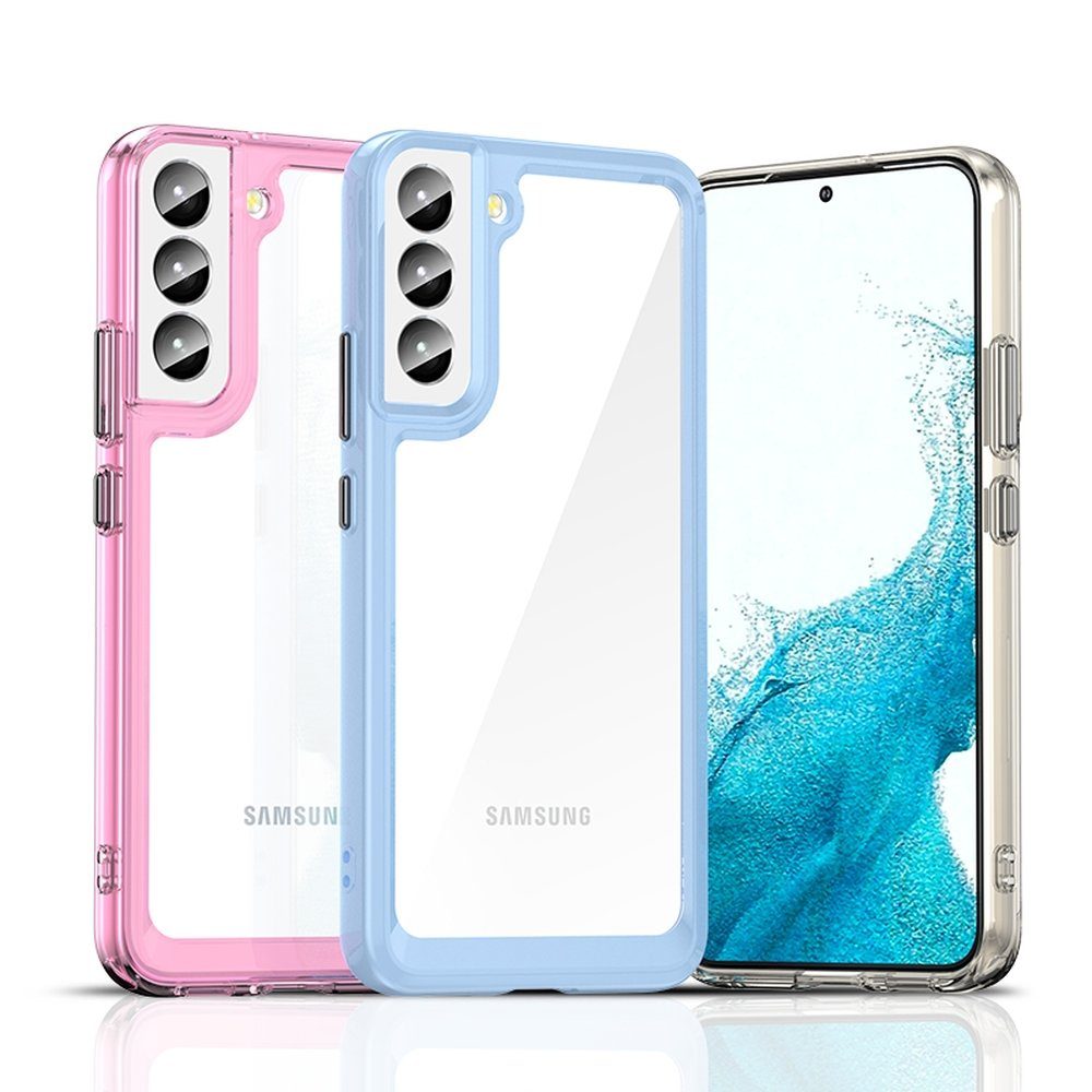 Husă Outer Space Case, Samsung Galaxy S22 Plus, Roșie