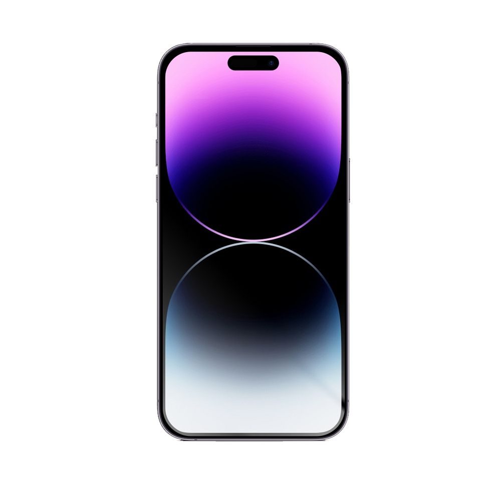 Hibridno Steklo Forcell Flexible 5D Full Glue, IPhone 14 Pro Max, črno