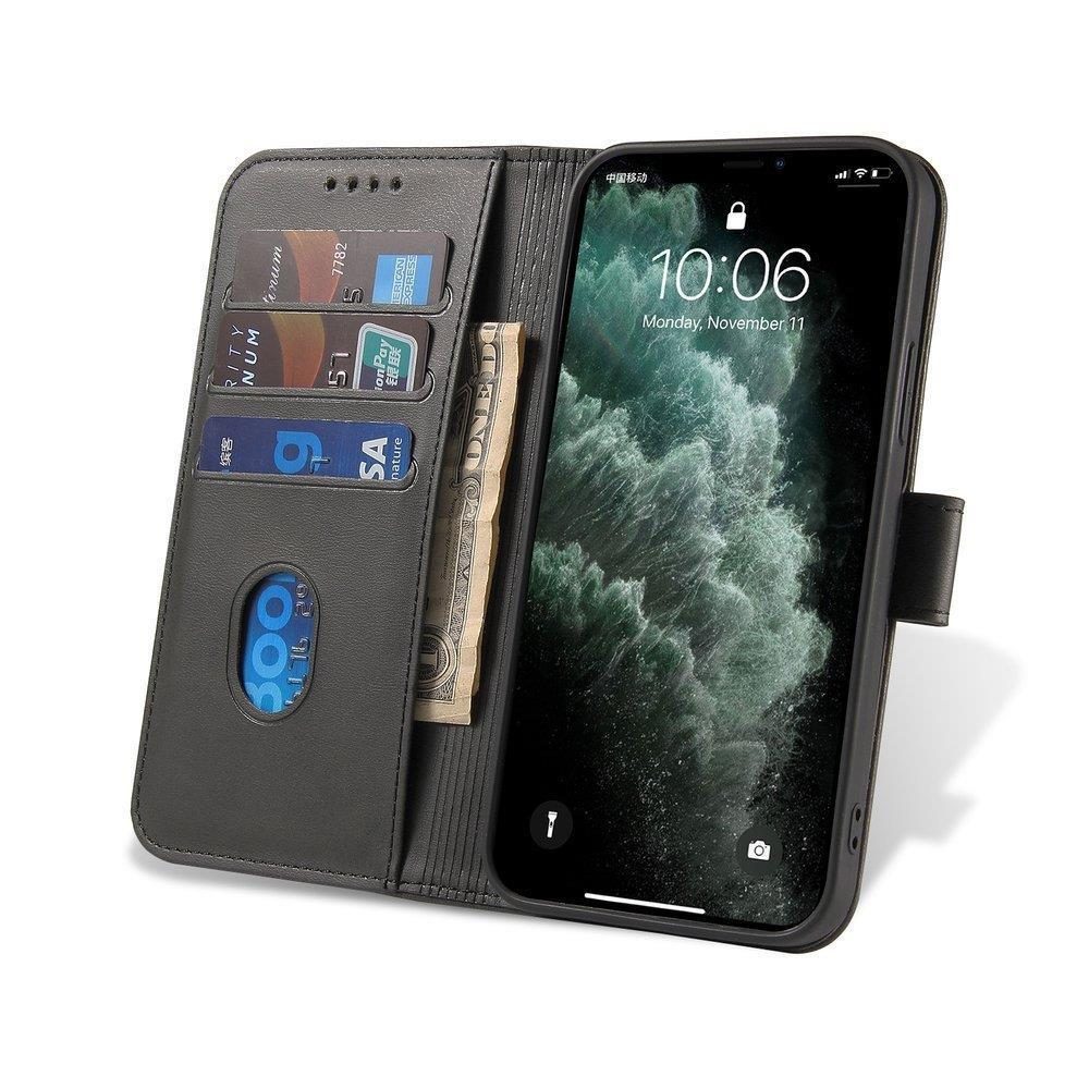Magnet Case, Motorola Moto G200 5G / Edge S30, črn