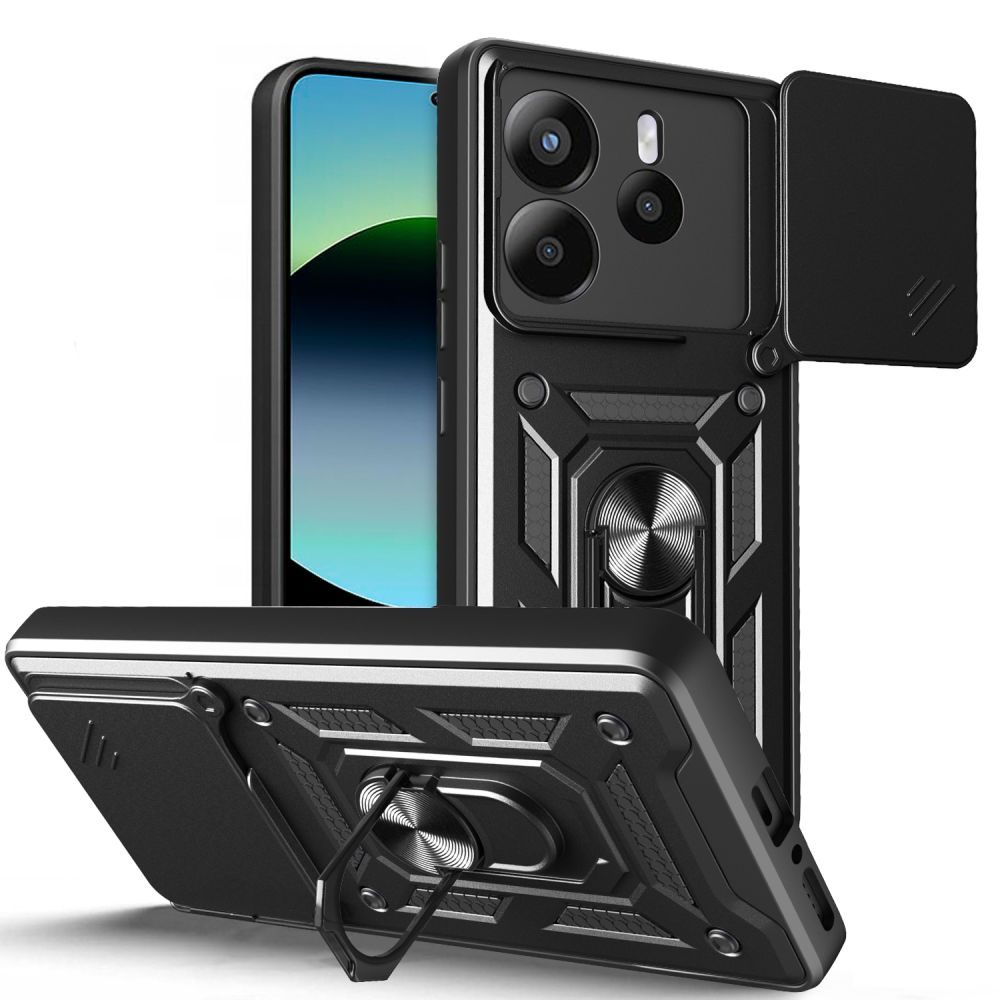 Tech-Protect CamShield Pro Xiaomi Redmi Note 14 5G, fekete