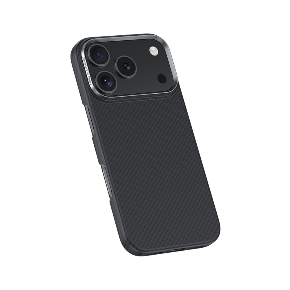 Benks Magnetic Armor Air Kevlar obal Metal Frame, iPhone 17 Pro, čierny