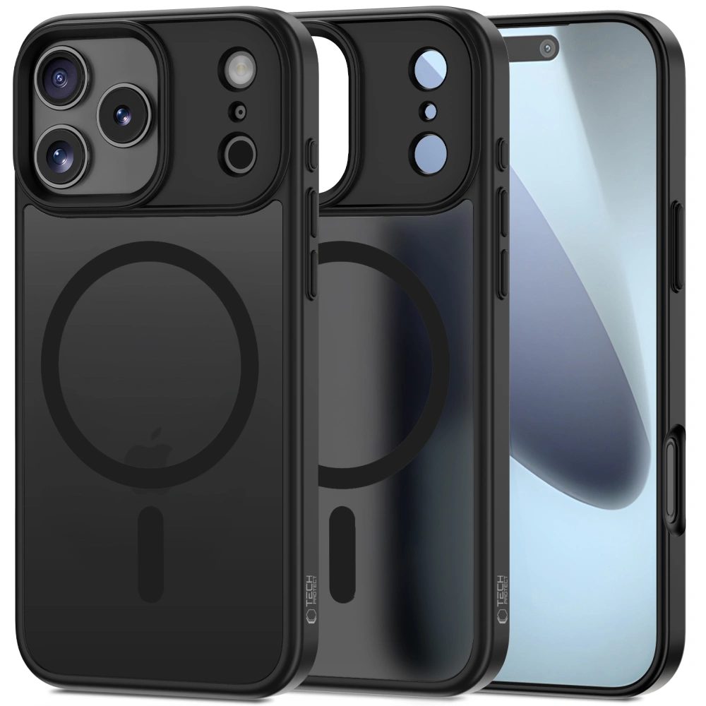 Levně Tech-Protect Matt MagSafe, iPhone 17 Pro Max, matte black