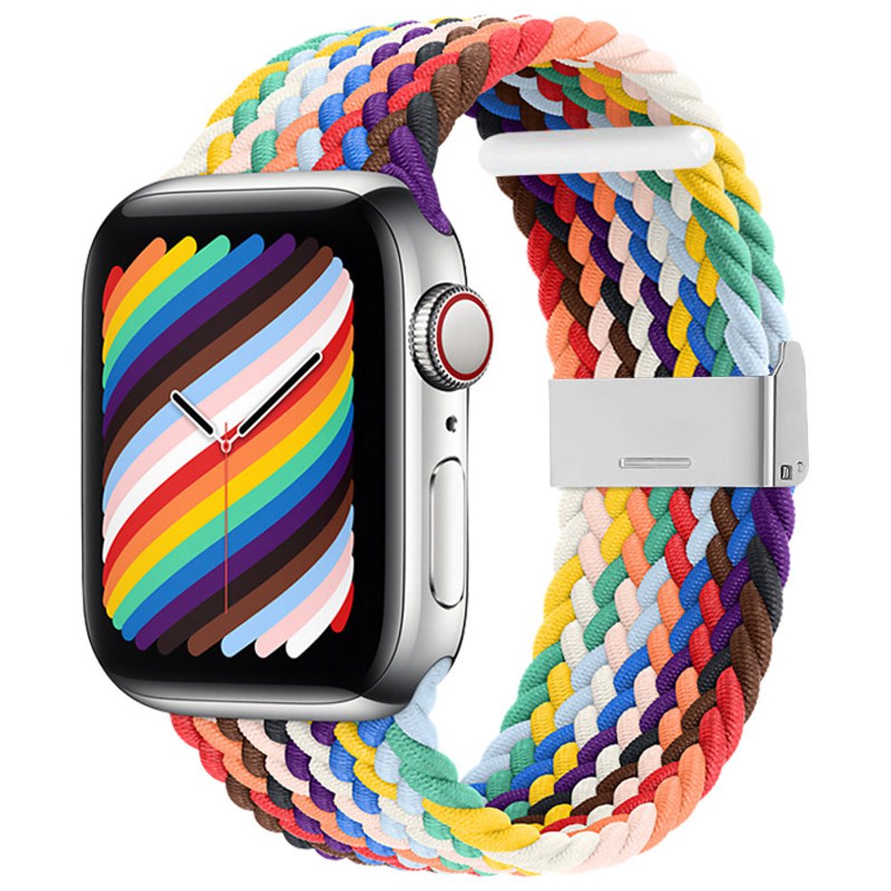 Strap Fabric Pas Za Apple Watch 6 / 5 / 4 / 3 / 2 (40 Mm / 38 Mm) Barven, Dizajn 2