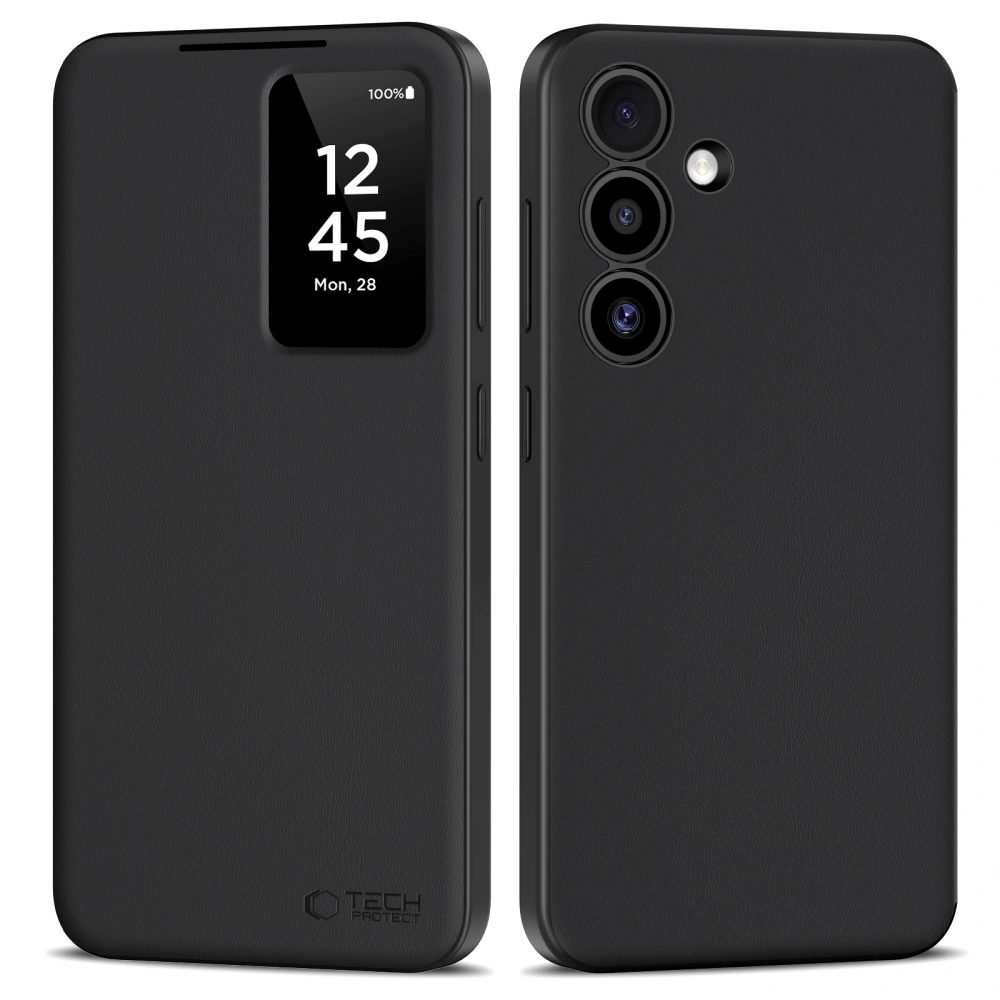 Levně Tech-Protect Smart Wallet, Samsung Galaxy S25 Plus, černá