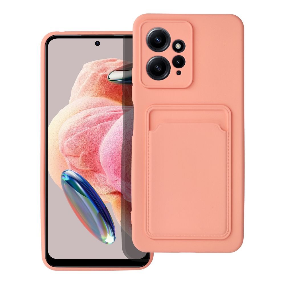 Husă Card Case, Xiaomi Redmi Note 12 4G, Roz