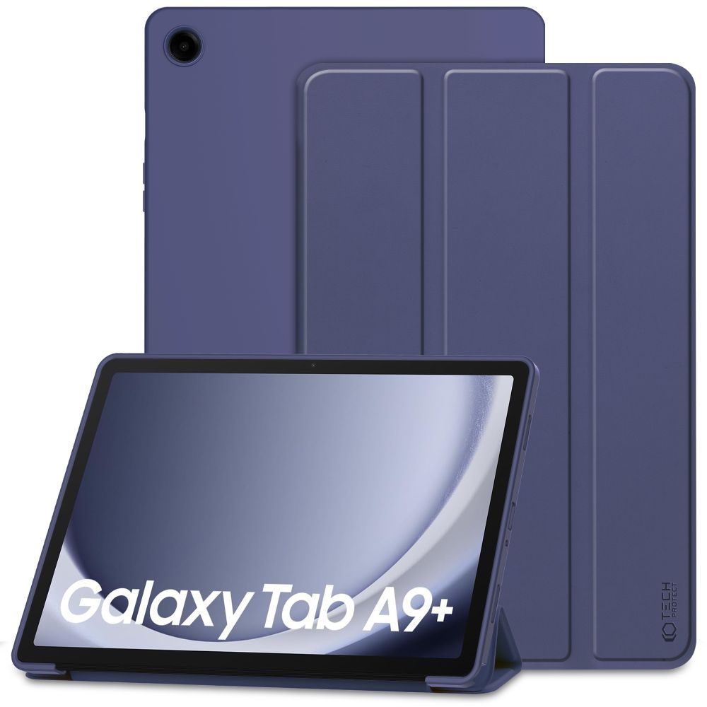 Tech-Protect SmartCase Samsung Galaxy Tab A9+ Plus 11.0 (X210 / X215 / X216), Tmavo Modrý