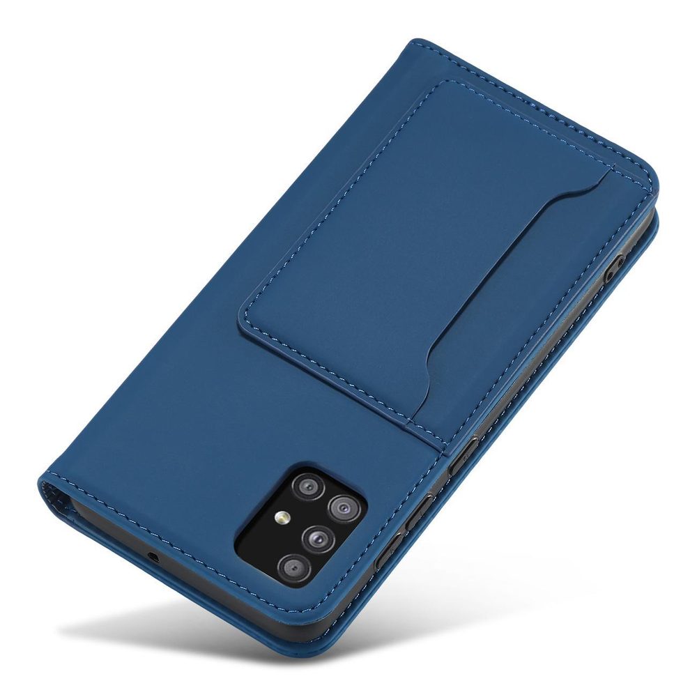 Magnet Card Case Púzdro, Xiaomi Redmi Note 11, Modré