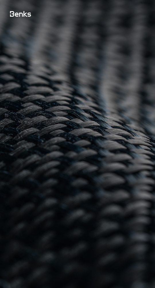 Benks Magnetic Armor Air Armor Grid Kevlar obal Metal Frame, iPhone 17 Pro, čierny