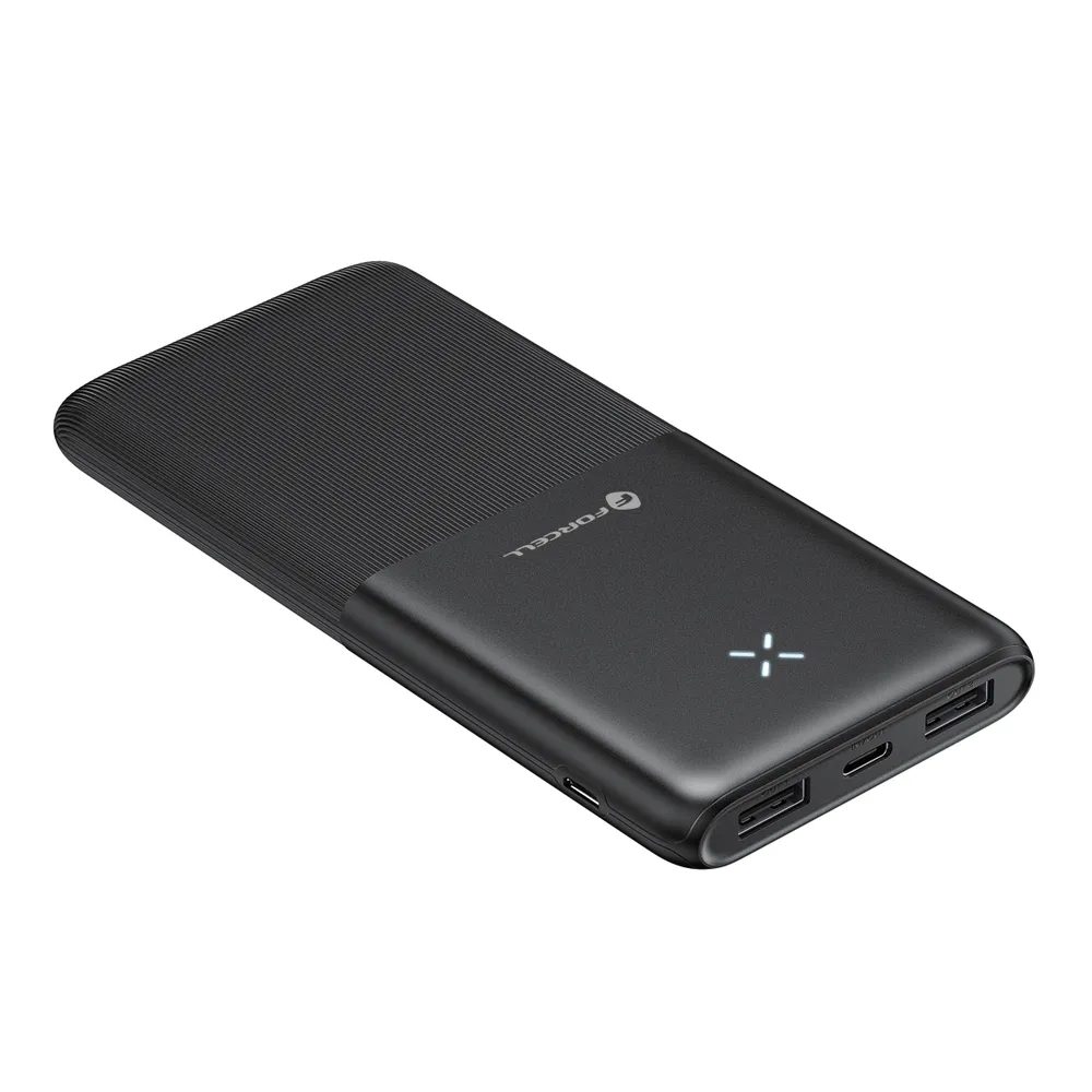 Forcell F-Energy S10k1 Powerbank 10000mAh, Fekete