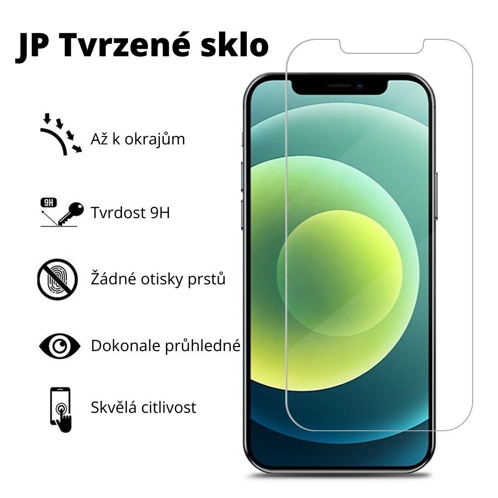 JP Mega Pack Kaljena Stekla, 3 Stekla Za Telefon Z Aplikatorjem + 2 Stekli Z Lečami, IPhone SE 2020 / 2022