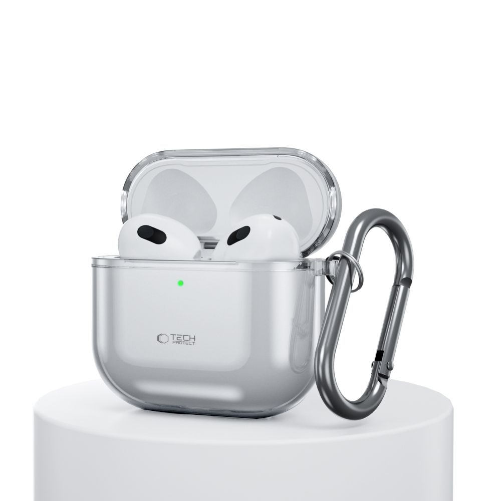 Tech-Protect FlexAir obal, Apple AirPods 4, sivý