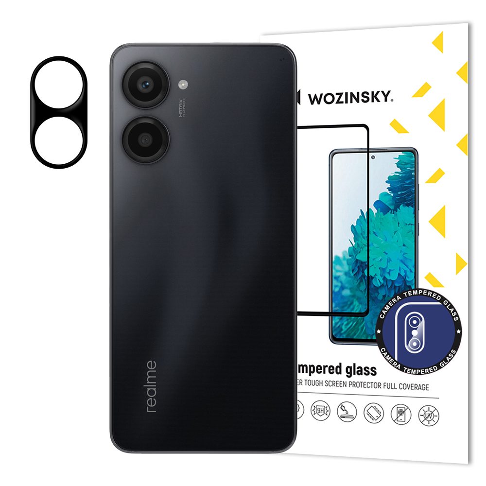 Wozinsky 9H ochranné tvrzené sklo pro čočku fotoaparátu (kamery), Realme 10 Pro