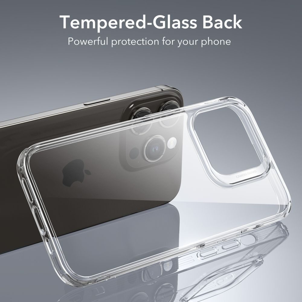 ESR Ice Shield Obal, IPhone 15 Pro Max, Priehľadný