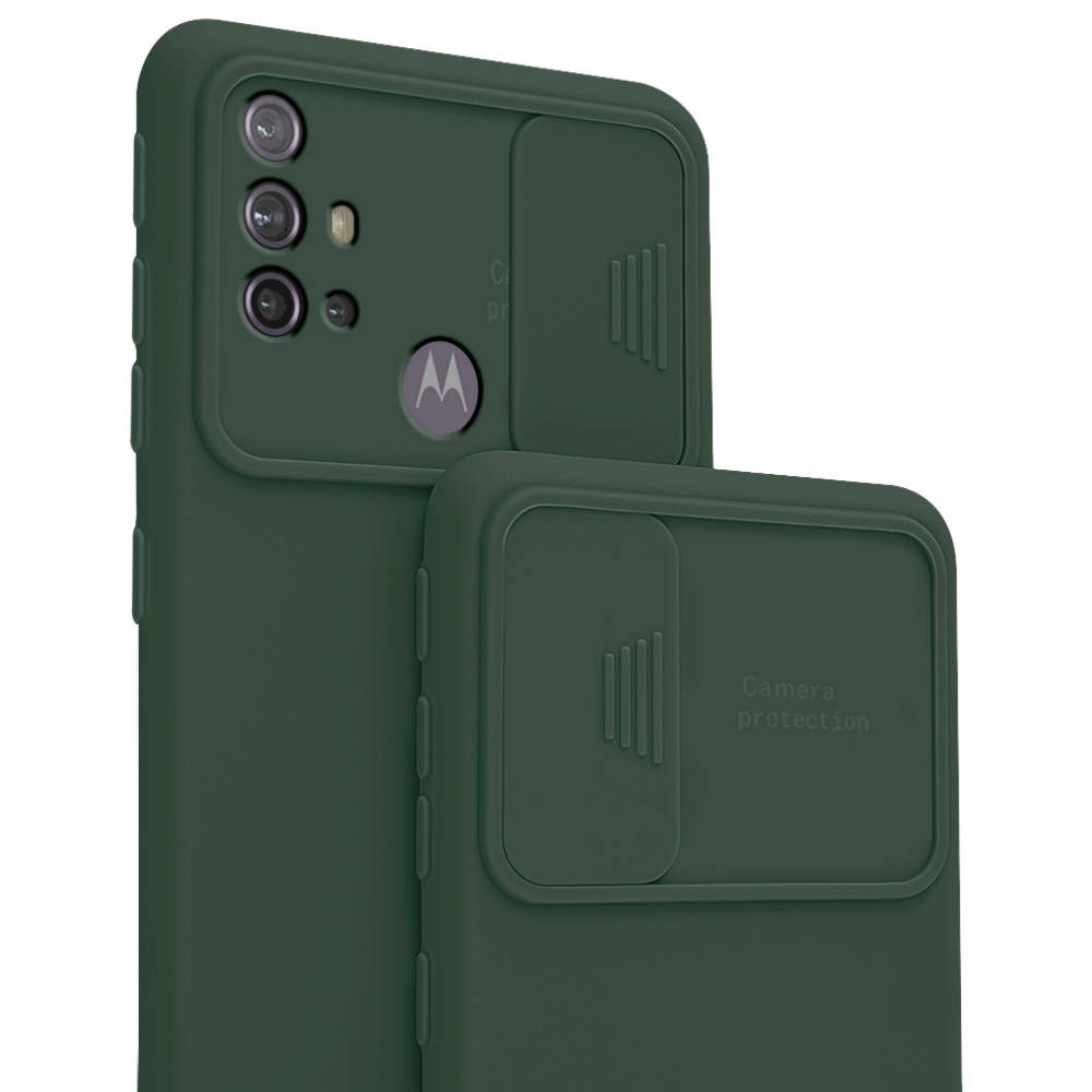 Husă Nexeri Cu Capac Pentru Cameră, Samsung Galaxy M52 5G, Verde